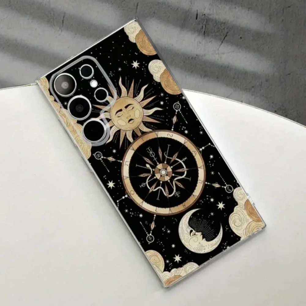Celestial Moon Sun Samsung Galaxy S23 Ultra Phone Case